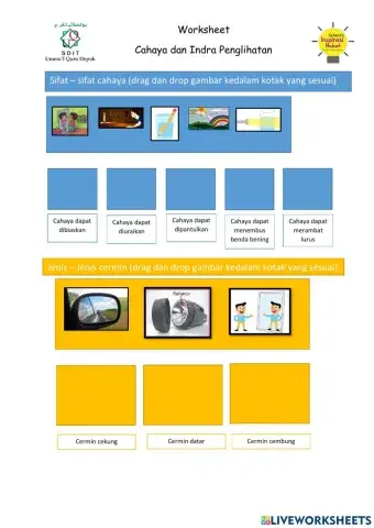 Cahaya & Indra Penglihatan