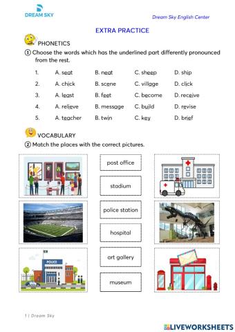 Extra practice - Unit 4