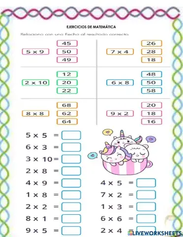 Problemas matemáticos de primer grado.