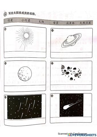 太阳系成员