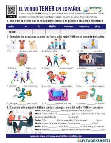 Verbo tener