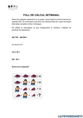 Full de càlcul 4-OM