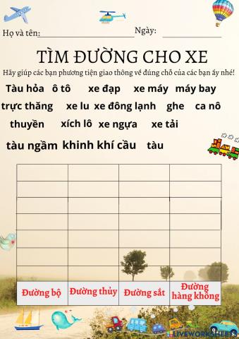 Tìm đường cho xe