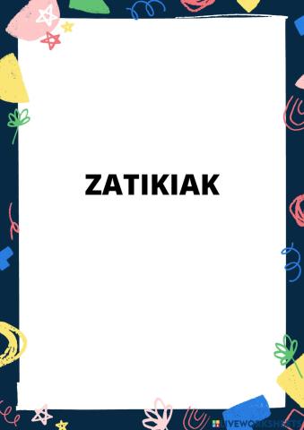 Zatikiak