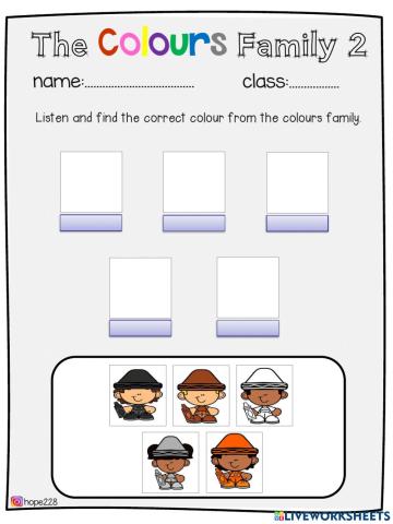 The Colours Family 2