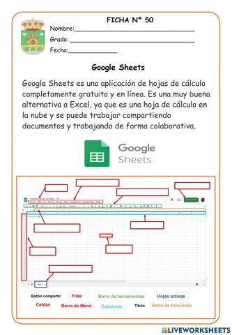 Google sheets