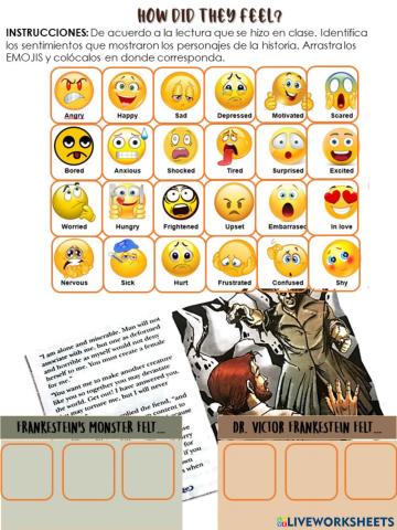 Feelings and Emotions in Suspense Stories