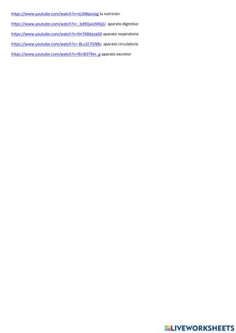 Páginas web nutrición