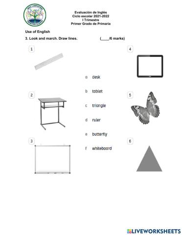 English Exam Use of English-School supplies