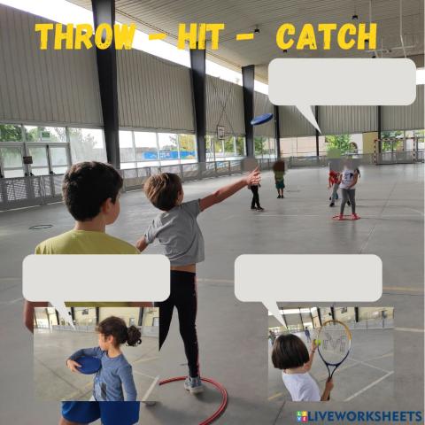 Throw catch hit