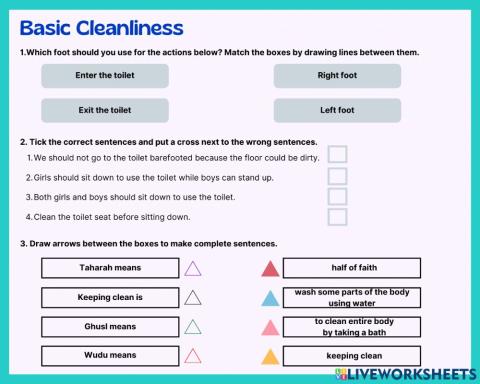 Basic cleanliness