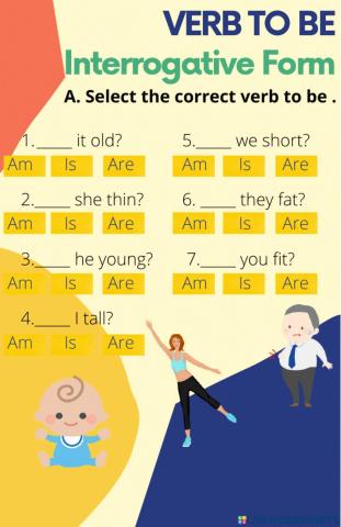 Verb to be - interrogative form