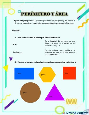 Perímetro y área