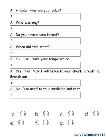 At the Doctor's Office