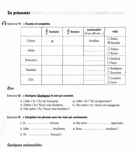 Examen Francais 1 IJV