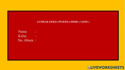 LKPD IPA sifat Cahaya