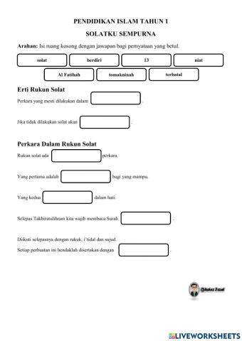 Solat Ku Sempurna 1
