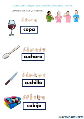 Vocabulario letra C