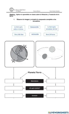 Rotación y traslación