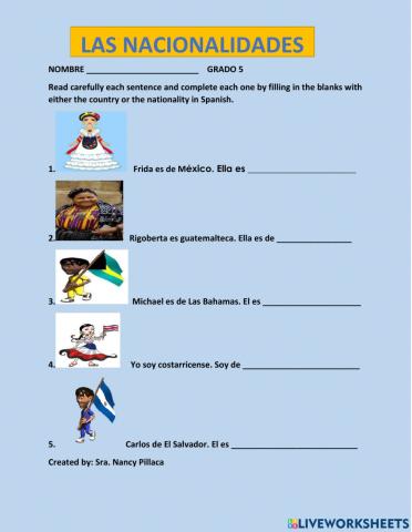 Las Nacionalidades