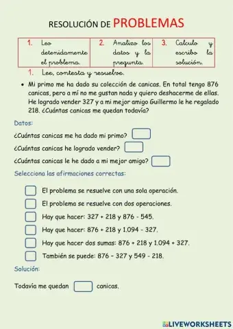 Resolución de problemas