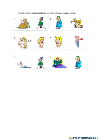 Emotions and feelings listening