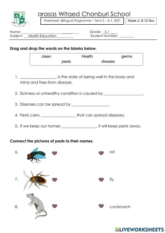 Health and Disease Pests