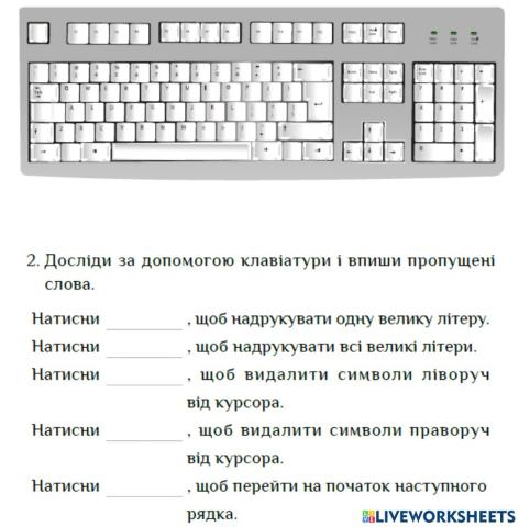 Клавіатура