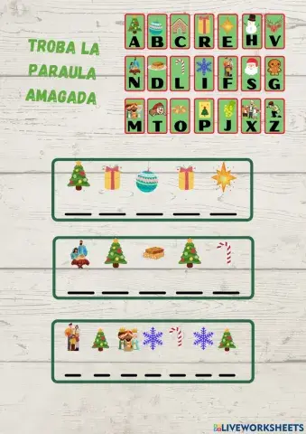 Troba la paraula amagada