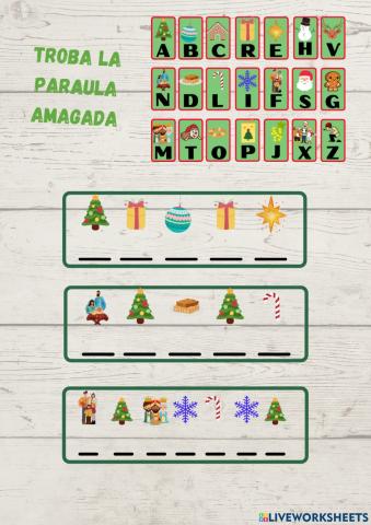 Troba la paraula amagada