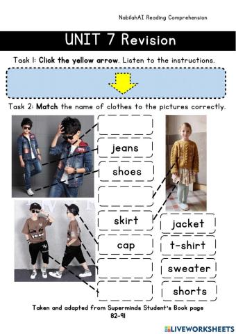 Year 2 Revision Unit 7