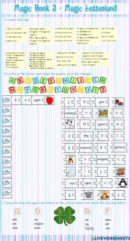 Magic Book 2  Magic Letterland Revision 2