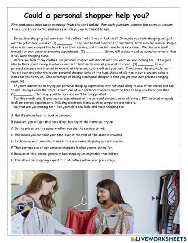 Personal Shopper PET Reader