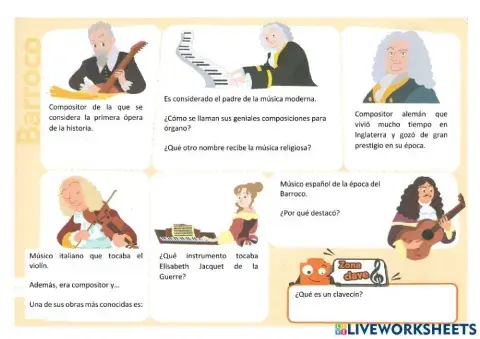 Compositores del Barroco