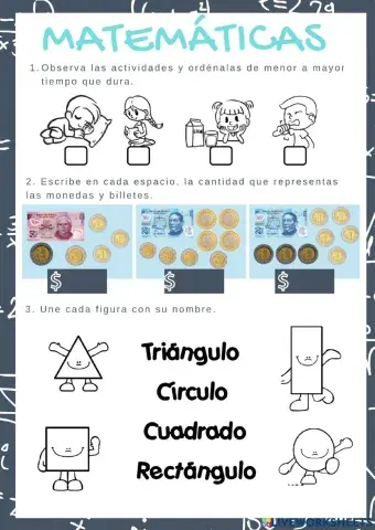 Evaluación Matemáticas Primer trimestre