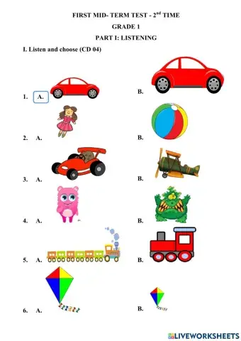 G1 1st mid term 2nd time