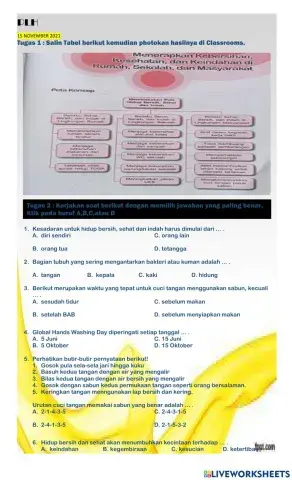 Pola Hidup Bersih dan Sehat