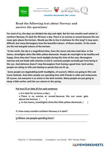 Unit3: Secrets of the dark - Reading