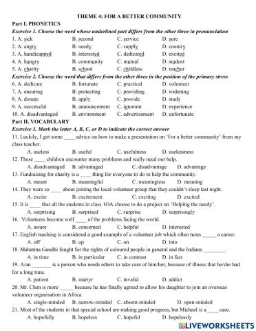 Grade 10-11- Unit 4- Passive Ving to V