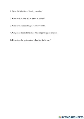 Unit 7- Getting started-task 1b- question