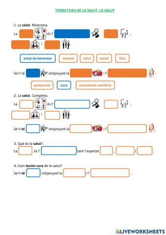 Tenim cura de la salut. La salut