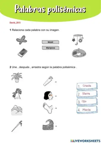 Palabras polisémicas