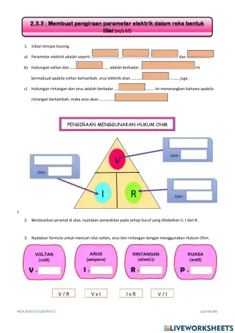 2.3.3 Parameter elektrik