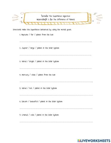 The Superlative Adjective