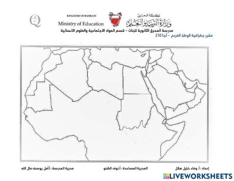 الانهار في الوطن العربي