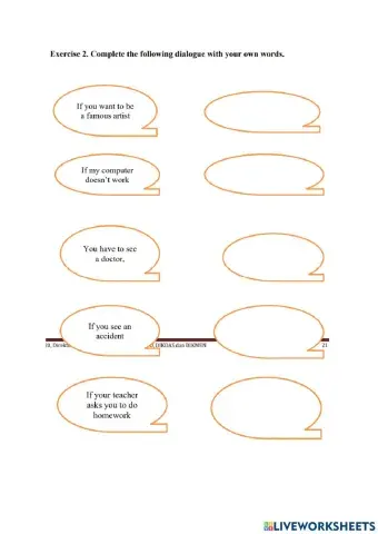 Unit 5 - If Conditional Sentences (Making Sentences)