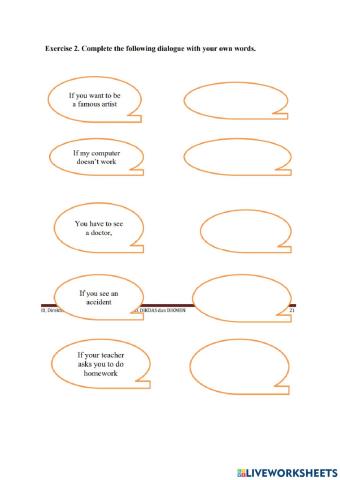 Unit 5 - If Conditional Sentences (Making Sentences)