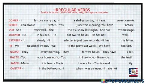 Irregular Verbs