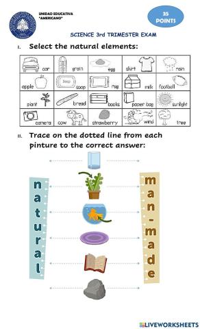 Science 3rd exam 2