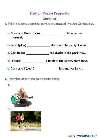 Grammar Rehearse - Block 2